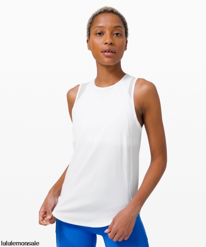 Lululemon Damen DELULU544 | Lululemon Deutschland Weiß Sculpt Tank Top
